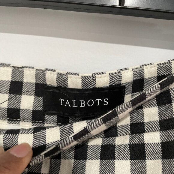 Talbot Women Chatham Ankle Checkers Size 16 Pants - Picture 6 of 13